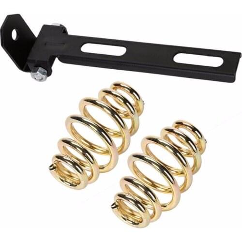 Motorcycle SOLO Seat 3" Springs Mount Bracket Kit For Harley XL Chopper Bobber