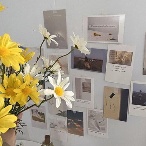 30 Sheets Ins style Photo Decoration Card Set Art Photography Props Collocation Postcard Diy Room Wall Sticker Colour Printing