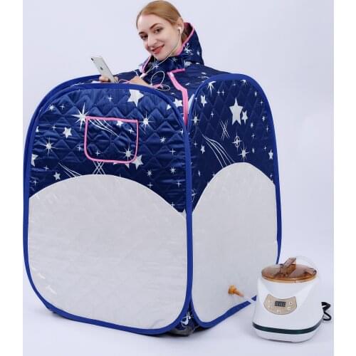 Portable Steam Sauna Generator Steam Life Cabin Therapy Detox Lose Weight 2.8L 1500W Health presevation Home SPA