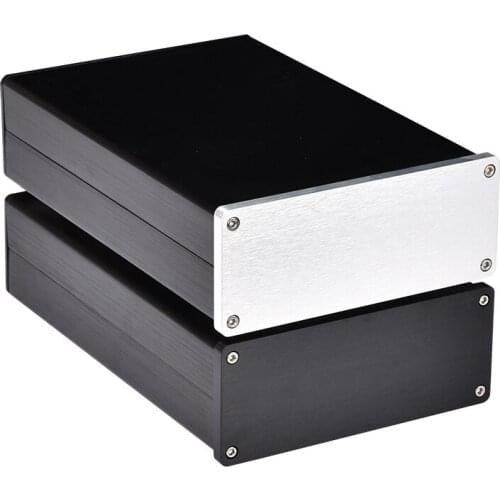 TIANCOOLKEI WH1707 Pre-Audio Amplifier Blank Panel Aluminum For DIY DAC tube Audio Amplifier Linear power supply Chassis