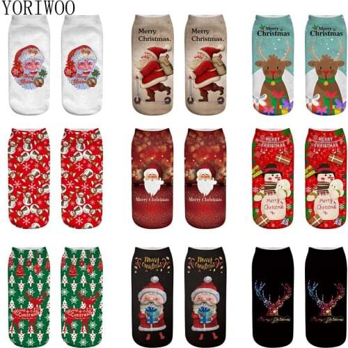 YORIWOO Merry Christmas Decorations For Home 2020 Xmas Tree Ornament Santa Claus Christmas Socks Happy New Year 2021 Gifts Natal