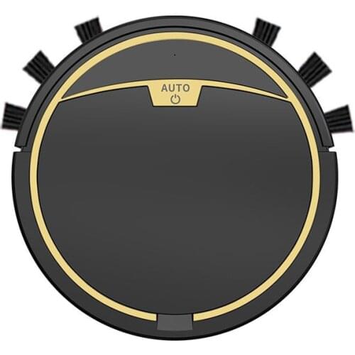 Smart Robot Vacuum Cleaner 2800Pa Remote Control Timing Wireless Vacuum Cleaner with Water Tank with Edge Detection Functionank