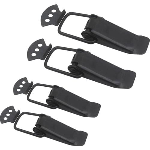Universal Bumper Security Hook Lock Clip Kit Fixed Buckle Trunk Front Rear Fender Bumper Hatch Buckle Fastener for Racing Car