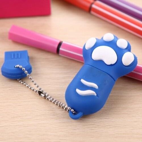 High Speed Read/Write Usb 3.0 8GB-512GB CatS Claw Flash Drive Big Feet Cartoon Pendrive Memory Card USB Stick Pen Drive 1TB 2TB