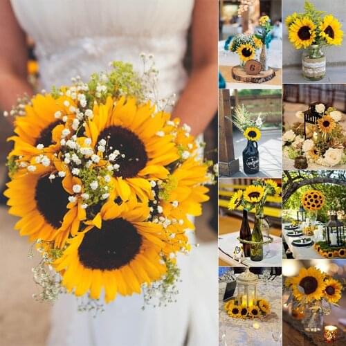 ZQCXLD Artificial Sunflowers