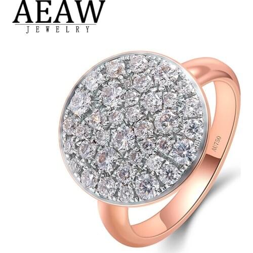 AEAW 1.26ctw D color VVS1 Round Briliant Cut Moissanite Engagement Ring Solid Silver 925 Test Positive Pass Diamond Tester