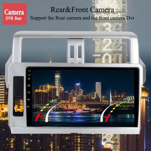 Car Android 10.0 GPS Navi for Toyota Prado 150 2014-2017 autoradio navigation head unit multimedia 6GB+128Gb RDS Audio video MAP