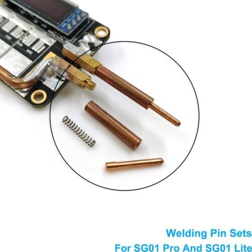 Spot Welding Pin Spot Welding Neddle Alumina Copper Material Welding Feet Needle For SG01 Pro And SG01 Lite Spot Welder