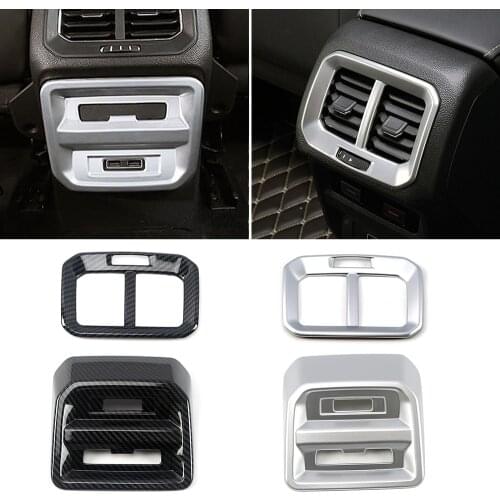 For Volkswagen VW Tiguan MK2 2017-2019 Central Console Storage Box Armrest Box AC Outlet Vent USB Panel Cover Trim