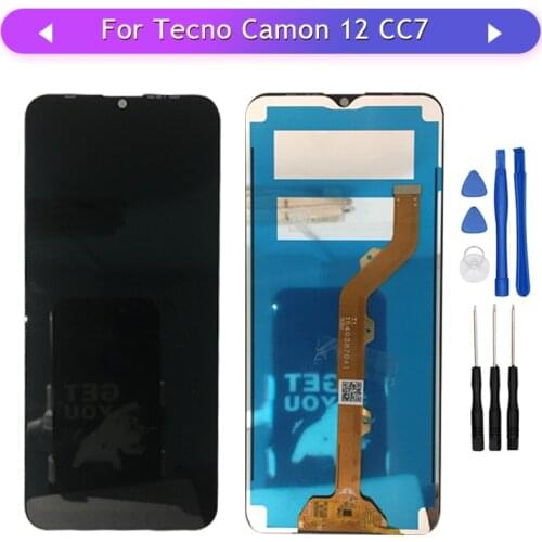 For Tecno Camon 12 CC7 full LCD display complete touch screen