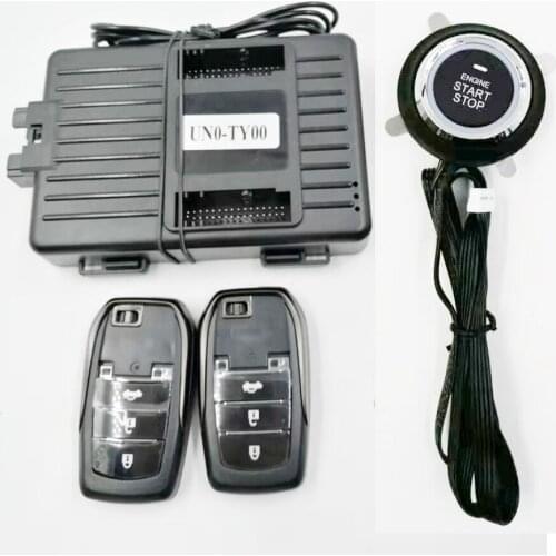 For Toyota YARIS YARIS-L VIOS VIOS-FS Car Add Push Start Stop Remote Start System and Keyless Entry System Plug and Play