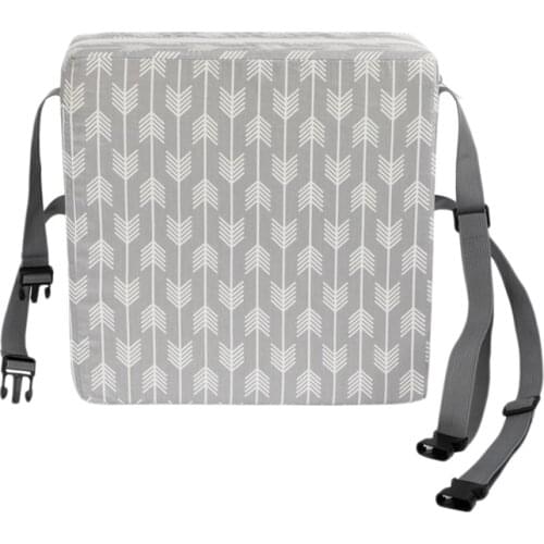 FBIL-Children Increased Chair Pad Baby Dining Cushion Adjustable Removable Highchair Chair Booster Cushion Seat Chair