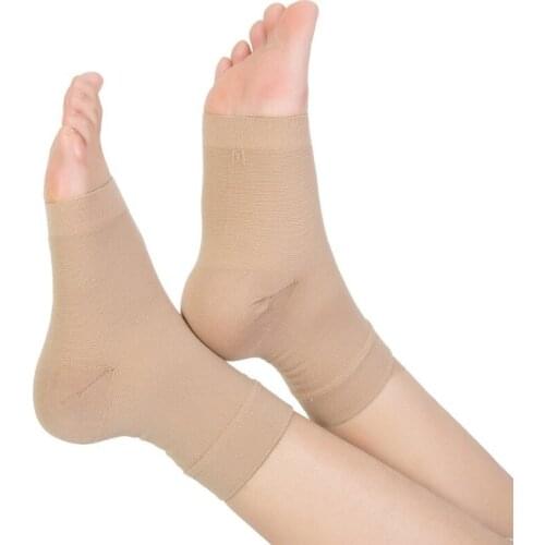 Ankle Compression Sleeve Open Toe Compression Socks for Swelling Plantar