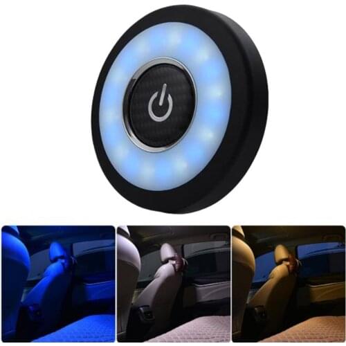 Car Interior Roof Dome Lamp Reading Light Auto License Plate Trunk Led Car Door Touch Night Lamp Wireless Ceiliing Bulb