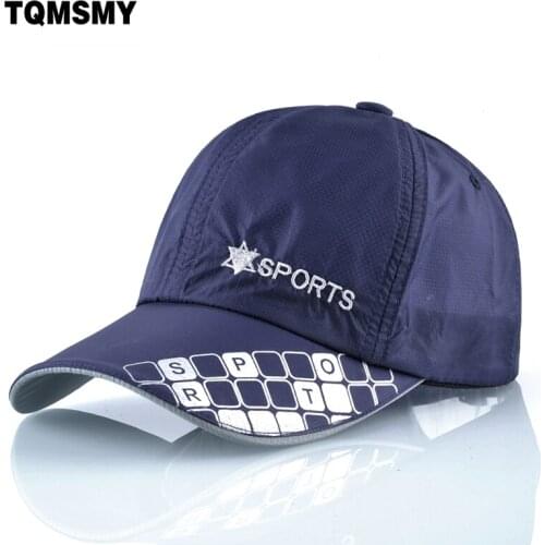 Summer Breathable Mesh Baseball Cap Men Quick-dry Snapback caps Womens sun Hat Outdoor Sports camping hats for man bone