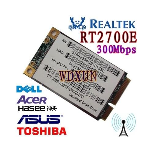 RAK-RT2700E Mini PCI Express WLAN PC Karte 300 Mbps 802.11 b/g/n WIFI WLAN