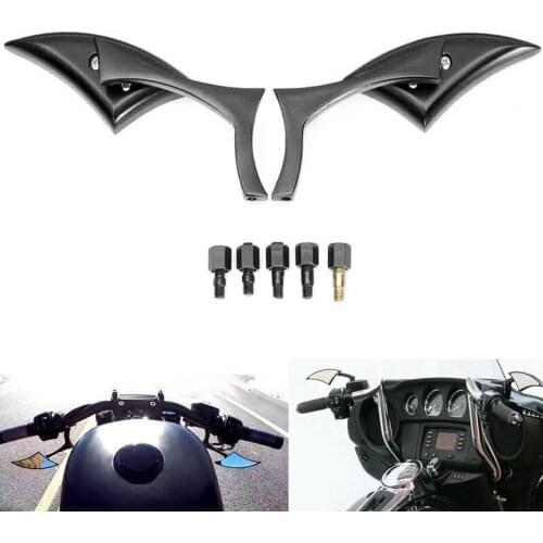 Motorcycle Rear view Rear Side Mirrors for Harley Dyna Cruiser Bobber Chopper Sportster 883 1200 Touring Heritage Road Glide