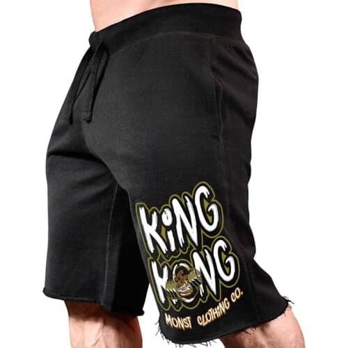 New Casual Shorts Mens Summer Men Board Male Brand Fitness bodybuilding clothing Jogger Men Cotton Casual Loose Men Shorts