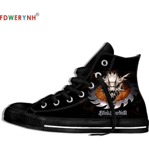 Mens Casual Shoes Canvas Shoes Blind Guardian Band Most Influential Metal Bands Of All Time Lightweight Shoes For Women