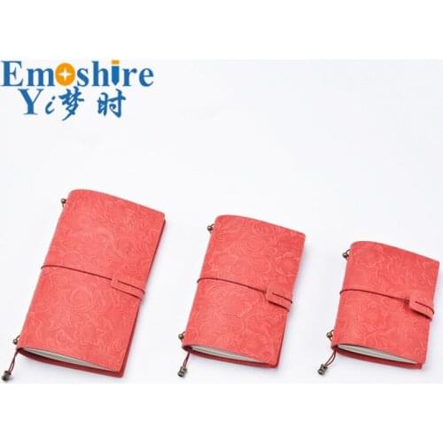 New Leather Vintage Notebook Notepad Leather Diary Book Journals Agenda Planner School Office Stationery Memo Pad N163