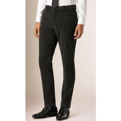 Slim-Fit Stretch Corduroy Pants Tailored Warm Corduroy Trousers Custom Made From Stretch Cotton Skinny Corduroy Pants Comfort