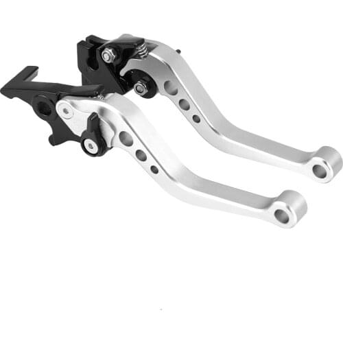 Pair Of 22mm 7/8" CNC Aluminum Motorcycle Clutch Drum Brake Lever Handle Universal