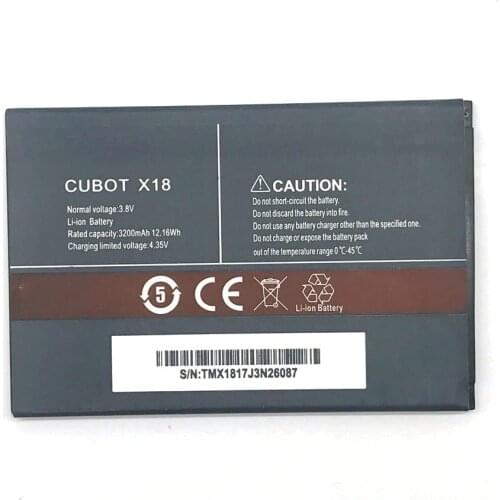 QCKBST CUBOT X18 Phone Batteries