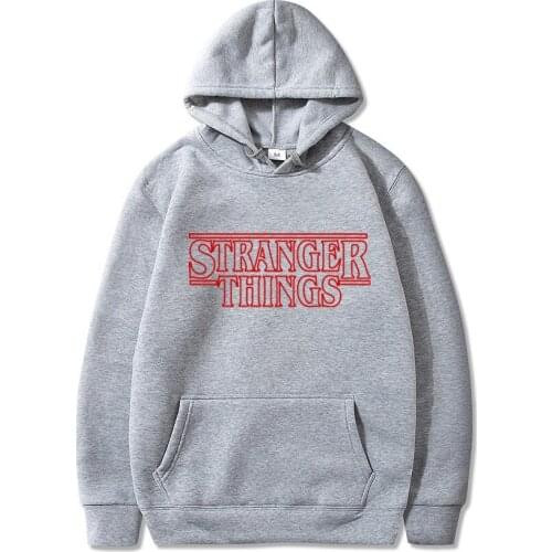 Hip Hop Men Hoodie Stranger Things Hoodies Men Sweatshirt women/men Casual Stranger Thing Sweatshirts Women Hoodie Mens S-2XL