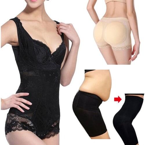 High-rise Panties Tummy Control Slim High Waist Women Underwear Underpants Slimming Briefs Seamless Lace Knickers Lingerie