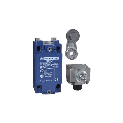 XCKJ10511H29 XCKJ10511H29C = ZCK-Y11C + ZCKE05C + ZCK-J1H29C Limit switch XCKJ - thermoplastic roller lever - 1NC+1NO