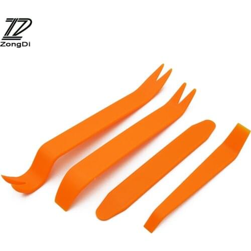ZD 4pcs Car Styling Audio Door Removal Tool Sticker For Skoda Octavia A5 A7 2 Fabia Yeti BMW E60 F30 X5 E53 Inifiniti Accessorie