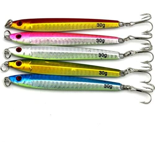10pcs LEAD CRANKBAIT HOOKS 9.2CM 30G 6#hooks Hard baits,lead Fishing lures mixed ,Fishing tackle,leader fish