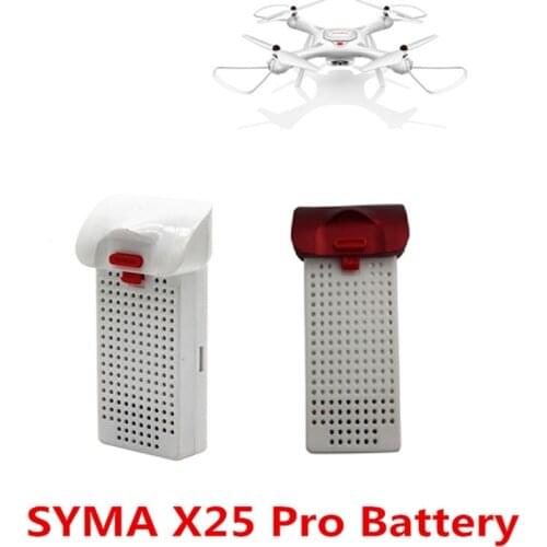 New Original SYMA X25Pro RC Drone Battery RC Quadcopter Spare Parts Accessories 7.4V 2S 1000mAh For x25 Pro Battery