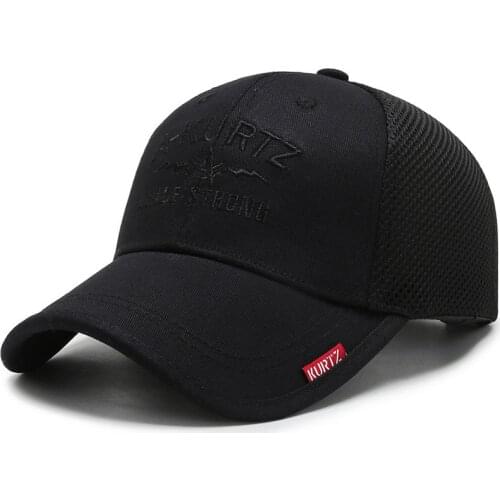 Spring Summer Men women Breathable Visor Mesh Baseball Cap Truck Sport Fishing Mountaineering Hiking Running Sun Hat Bone A140
