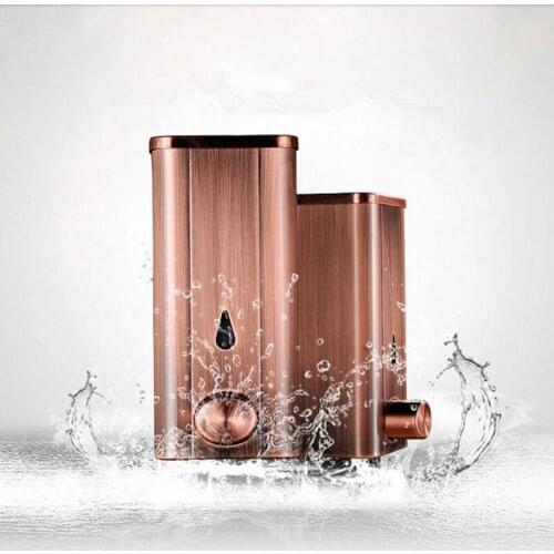 Bathroom SS MaterialSoap Dispenser Shower Liquid Shampoo single 400ml Wall Mounted Bathroom Shower Soap Dispenser hotel products