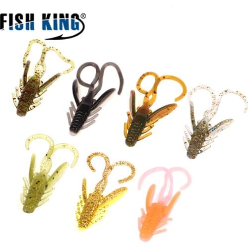 Special Offer Wobbler Soft Fishing Lures Minnow 20ps/lot With Shrimp Powder Flavor Crankbait Worms Cricket Shape Fishing Tackle