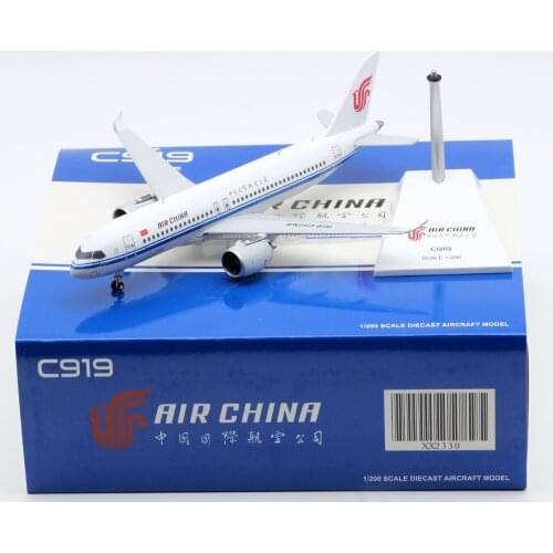 1:200 Alloy Collectible Plane JC Wings XX2330 Air China "Star Alliance" Comac C919 Alloy Collectible Diecast Aircraft JET Model
