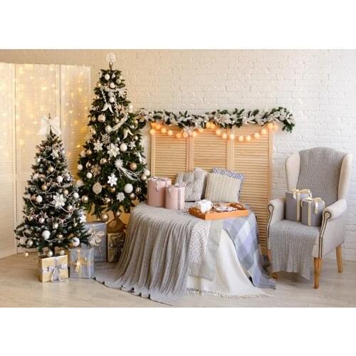 Mehofond Christmas Photography Backdrop Christmas Decoration Photo Background Birthday Party Backdrop Photocall Photo Studio