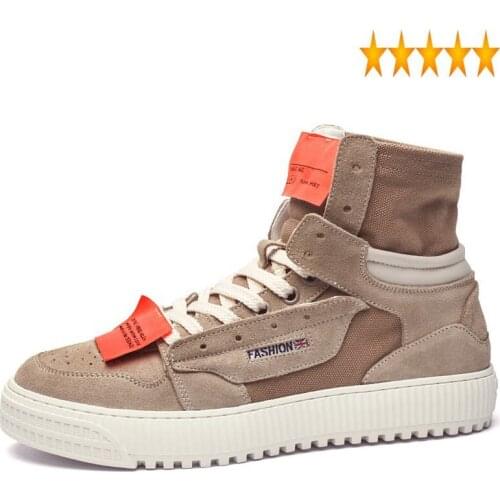 Mens Brand New Patchwork Summer Leather Canvas Shoes Korean Fashion Round Toe Lace Up Breathable Unisex Couple Platform Sneakers