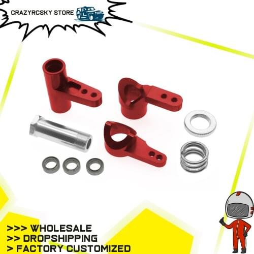 1pcs Alloy Servo Saver Set For Rc Hobby Model Car 1-10 Vrx Octane Vetta Karoo Ftx Outlaw Upgraded Hop-Up Parts