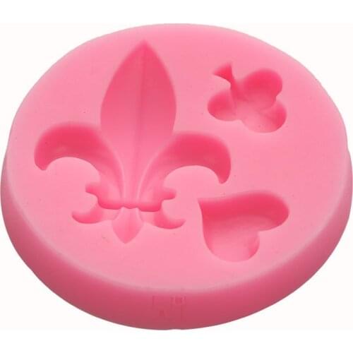 New card candy silicone mold cake decoration