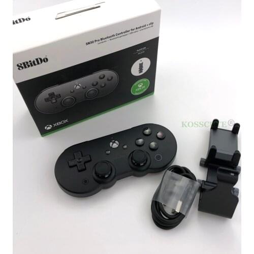 Newest 8BitDo SN30 Pro Android Gamepad for Xbox cloud gaming includes clip Phone hoder