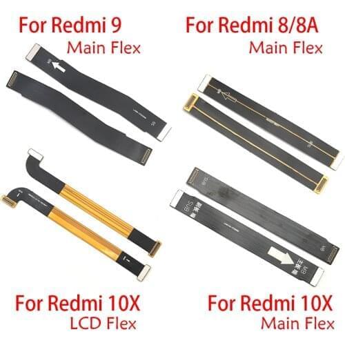 New Main Motherboard Connector LCD Display Flex Cable Part For Xiaomi Redmi 9 8 8A 10X /Redmi Note 9 9S