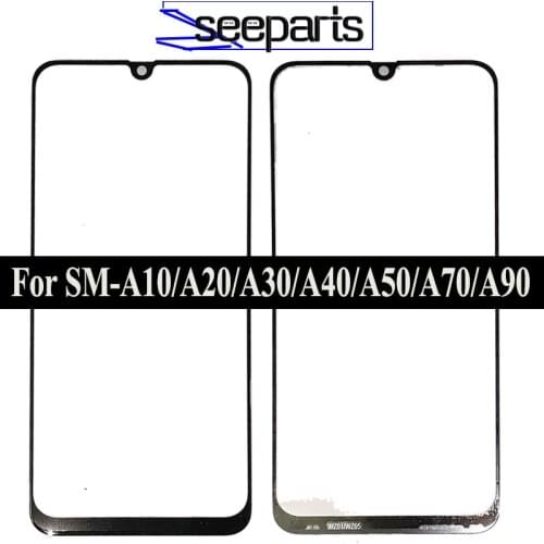 Original NEW Outer Glass For Samsung Galaxy A10 A20 A30 A40 A50 A70 A90 A51 A71 Front Glass Outer Glass screen Panel Glass