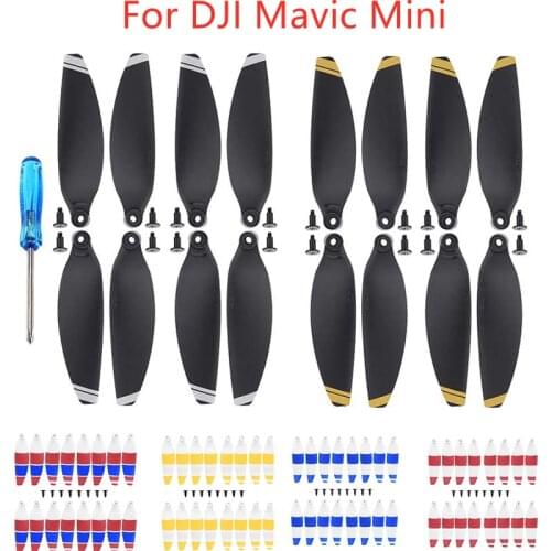 4Pairs 4726F Light weight Propellers For DJI Mavic Mini Foldable Low Noise Props Blade Wing Fans Drone Accessory