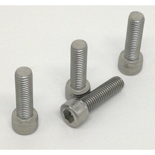 50PCS 0#-80UNF US Thread Stainless Steel Cylinder Head Hex Screw UNF Thread Cup Head Bolt 0#-80*1/8 To 0#-80*1/2