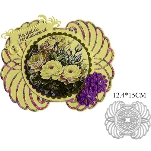 Cutting Dies 2021 Scrapbooking DIY Cut Die Mold Fustelle Album Card Decorative Crafts Embossing Folder Clear Stamps And Dies