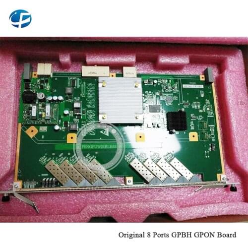 High Efficiency GPBH 8 Ports C++ GPON Business Board With 8 PON C++ SFP Modules for MA5800X2 OLT