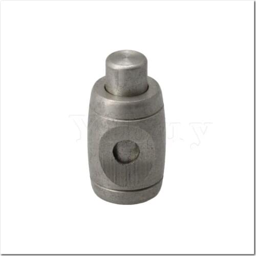 Yibuy 1.8x0.95cm Silver Copper-Nickel Trumpet 3rd Valve Water Key Spit Valve Assembly Parts for Trumpet Part Replacement