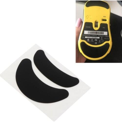 1 Set 0.6mm Curve Edge Mouse Feet Mouse Skates For Zowie ZA12 ZA11 Fk AM Mouse